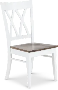 Cascades Emmet White Dining Chair