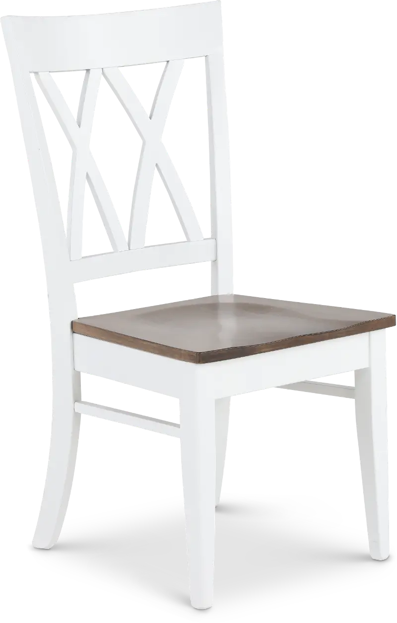 Cascades Emmet White Dining Chair