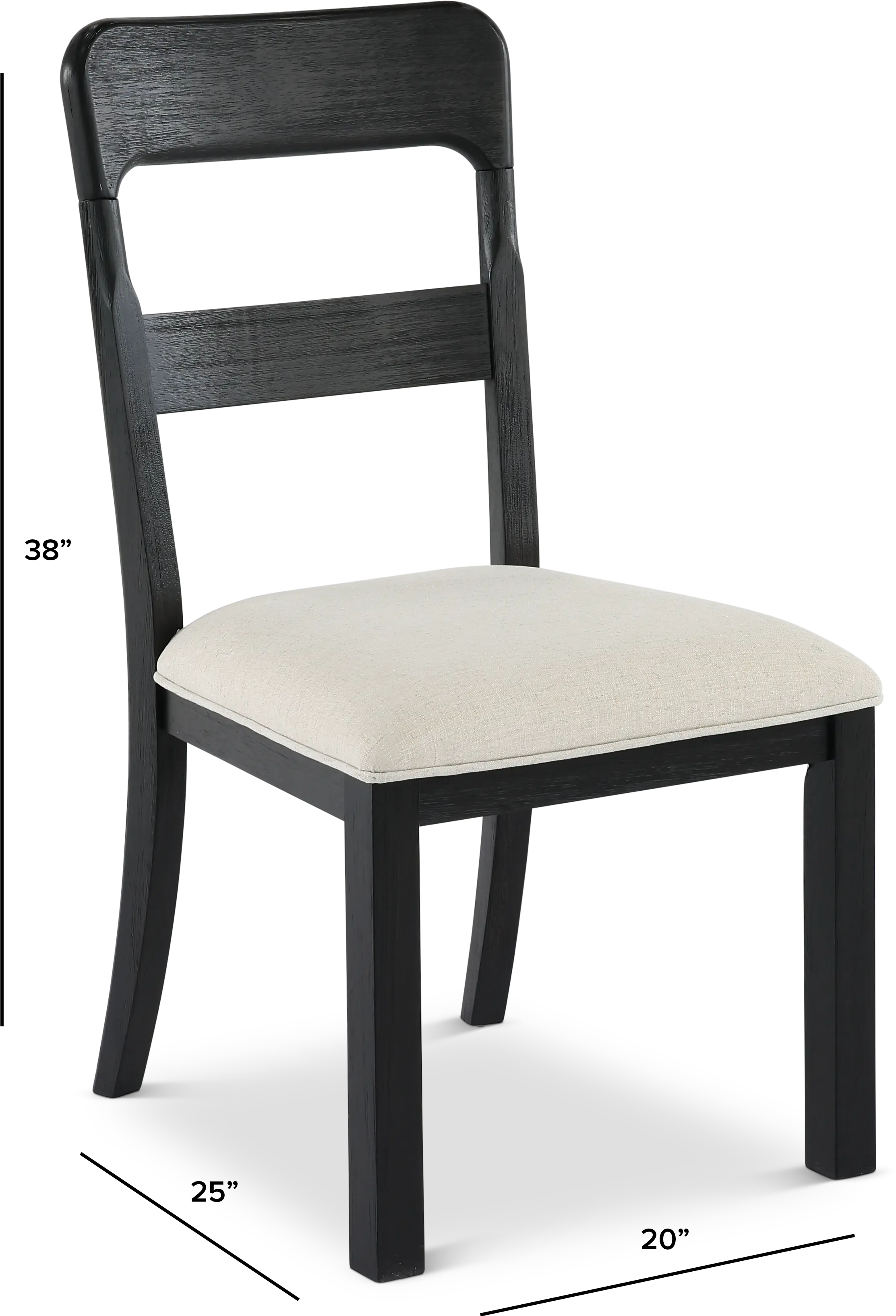 Sierra Black Dining Room Chair-3