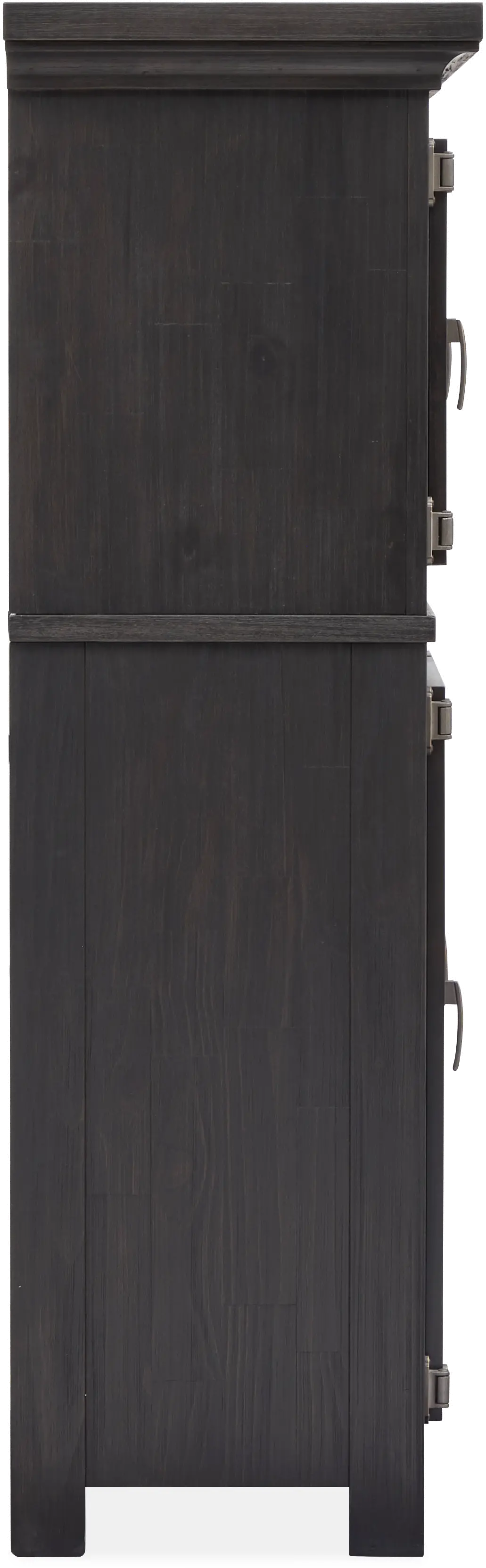 Sierra Black Dining Display Cabinet-2