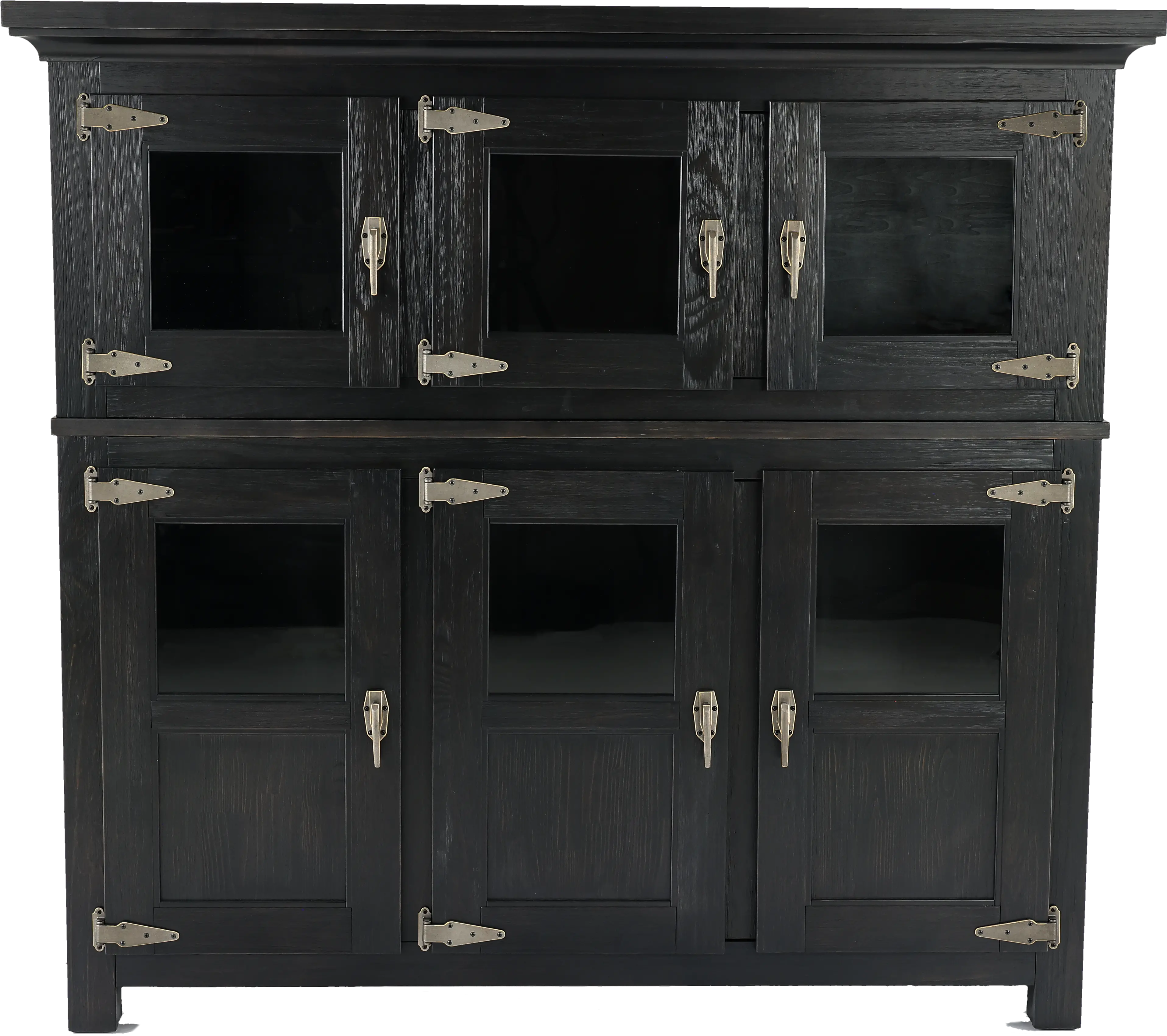 Sierra Black Dining Display Cabinet-6
