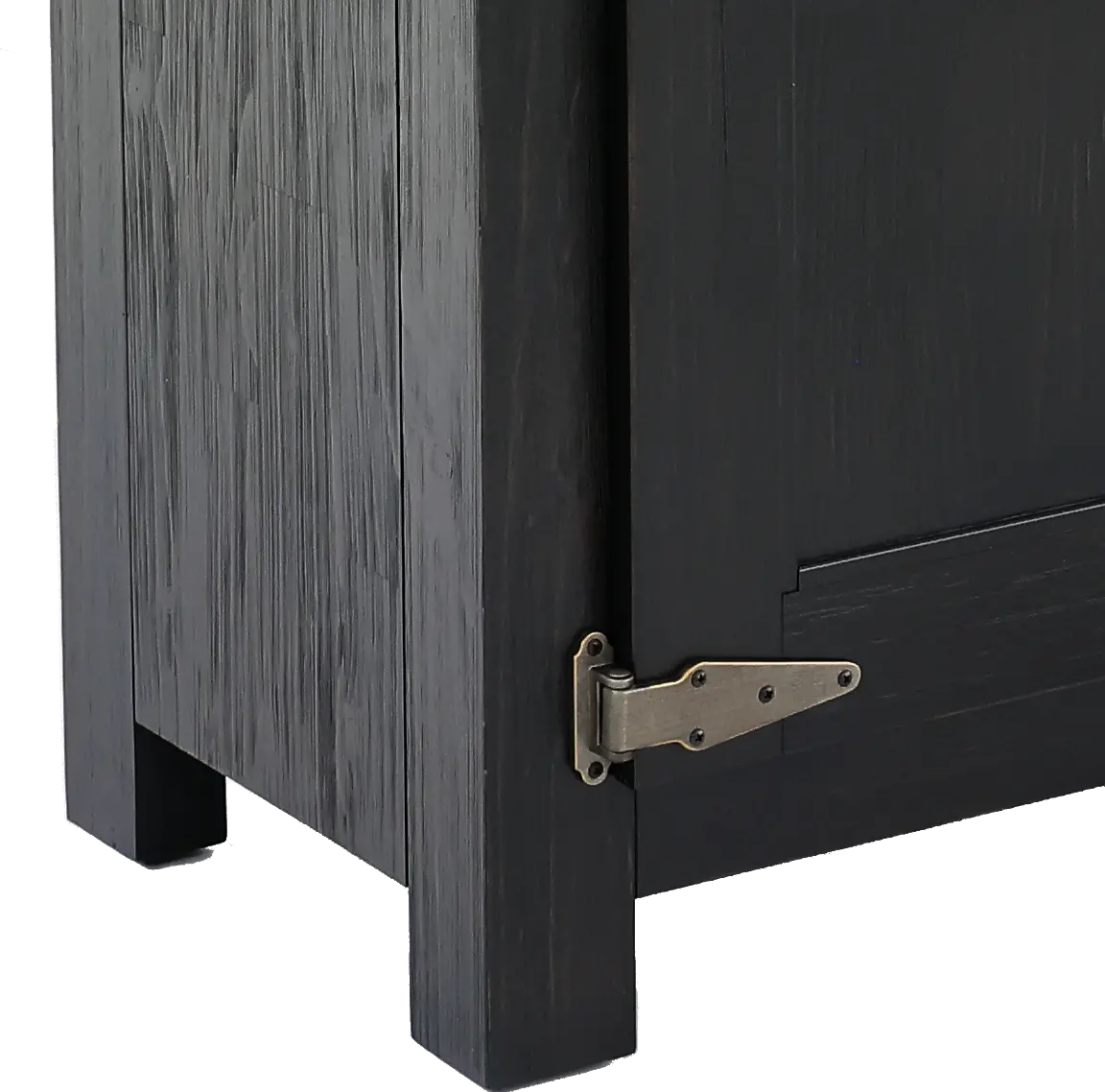 Sierra Black Dining Display Cabinet-7