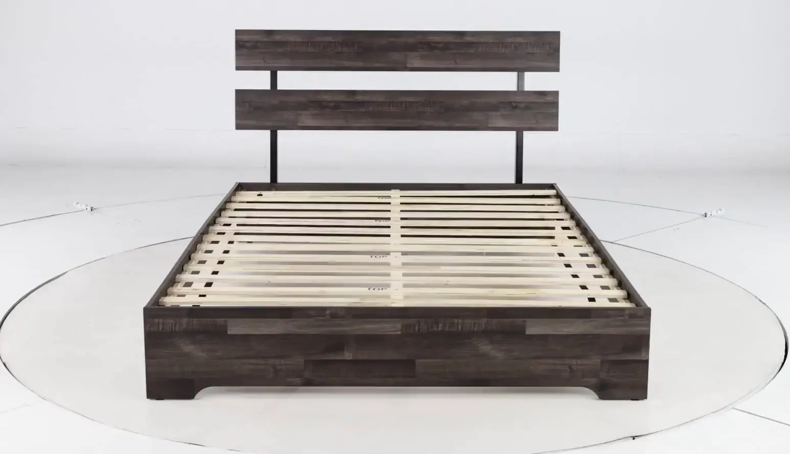 Alix Gray Twin Platform Bed-10