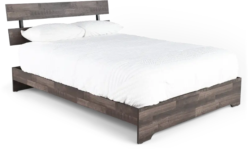 Alix Gray Twin Platform Bed