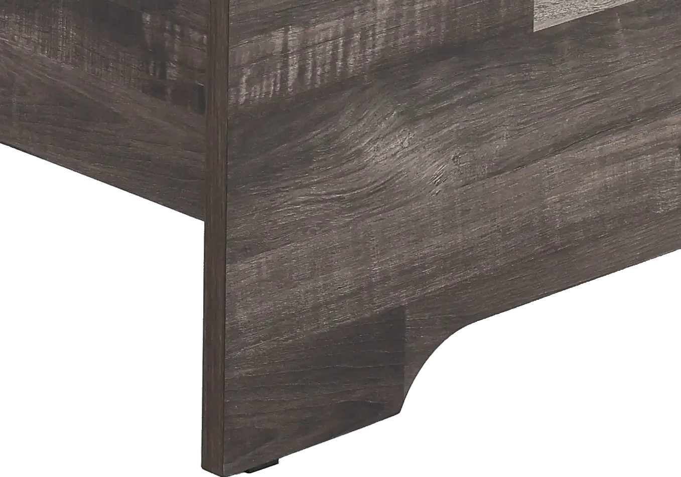 Alix Gray Twin Platform Bed-8