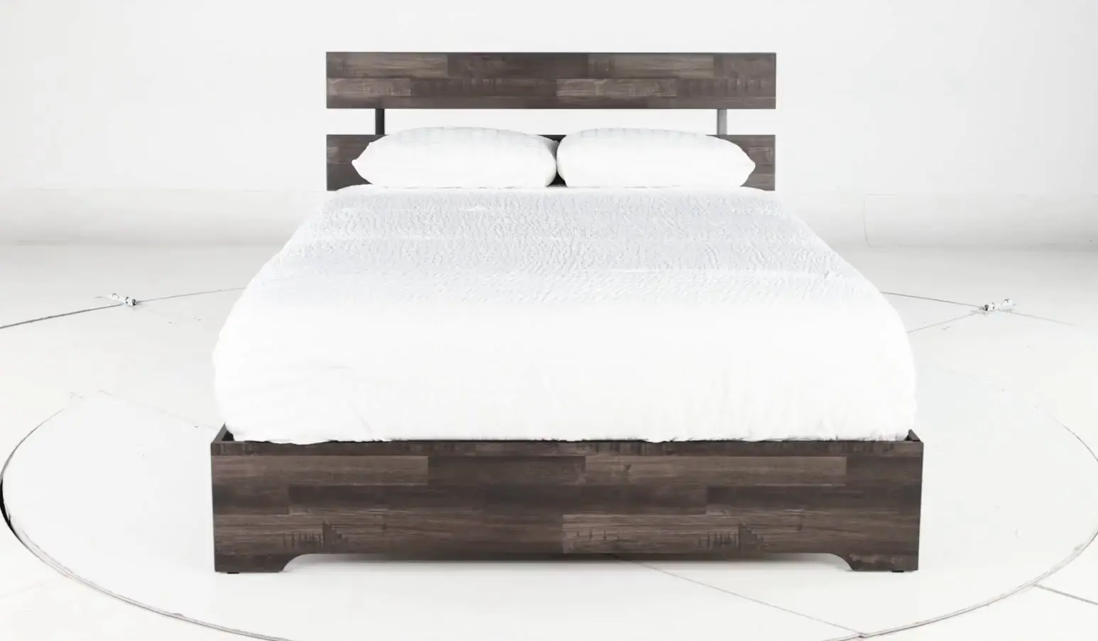 Alix Gray King Platform Bed-5