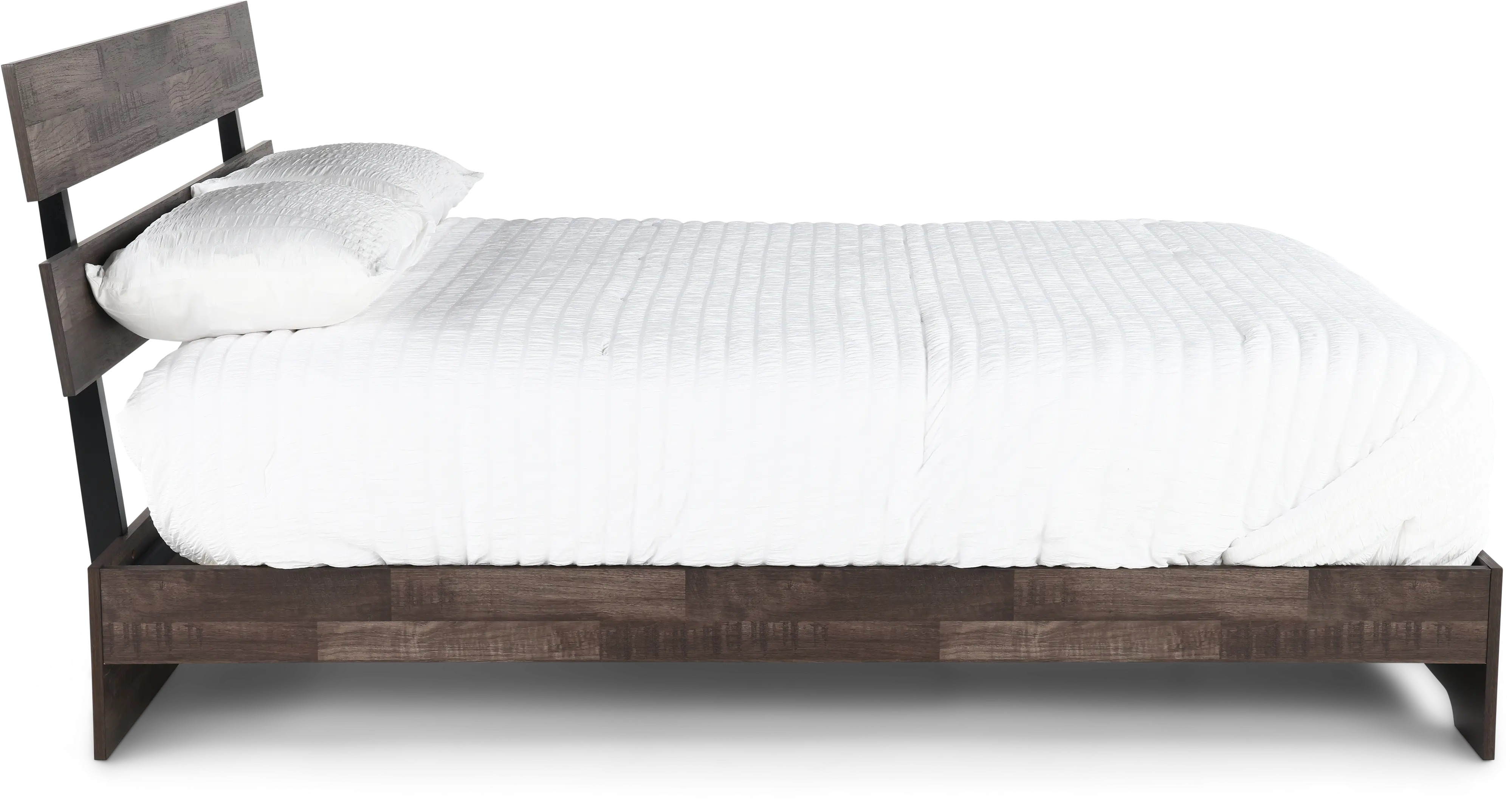 Alix Gray King Platform Bed-6