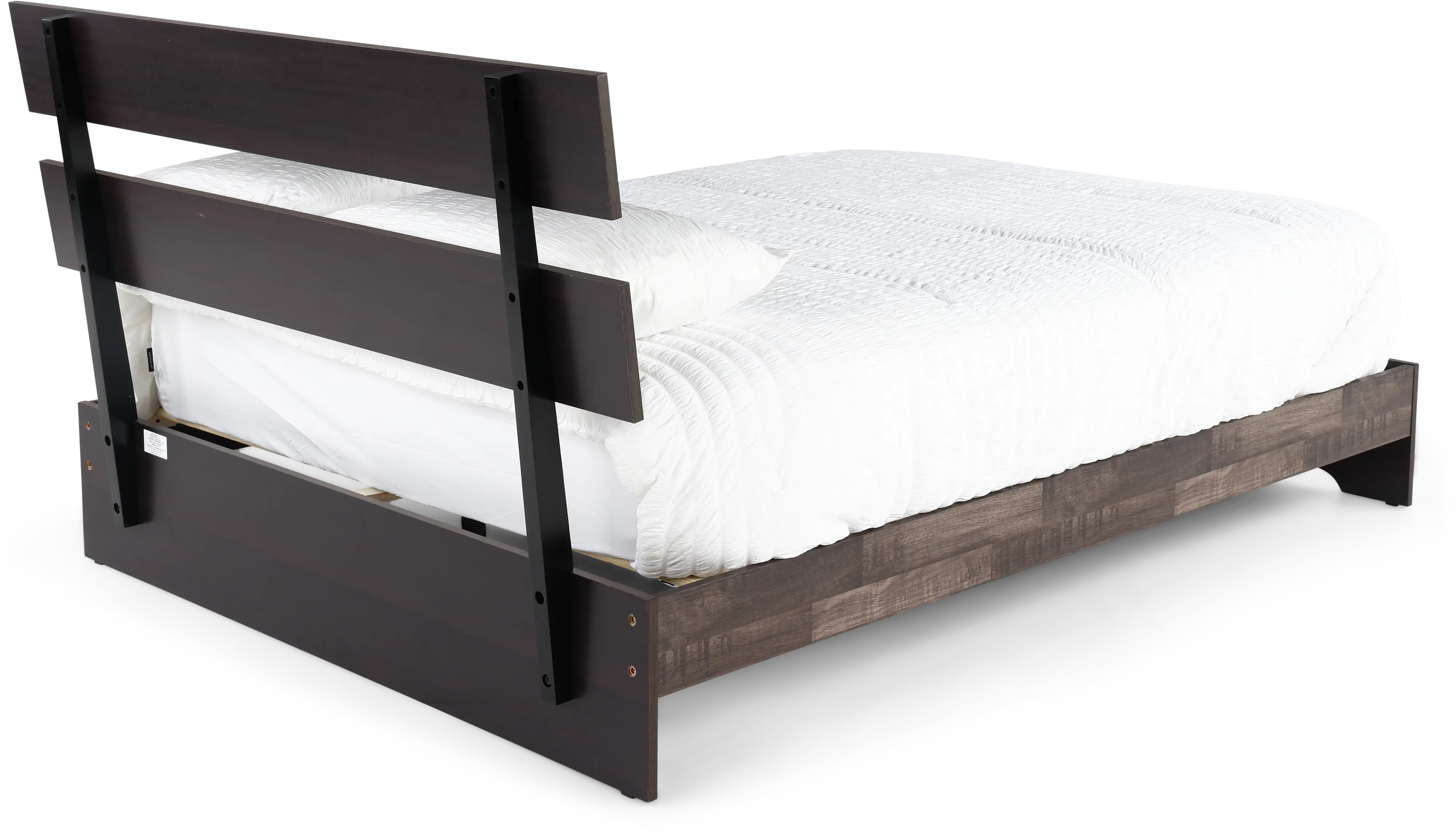 Alix Gray King Platform Bed-7