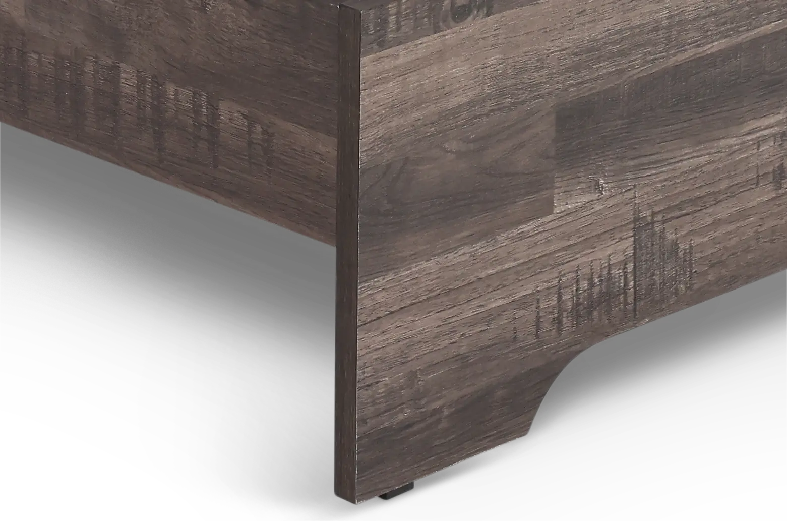 Alix Gray King Platform Bed-8