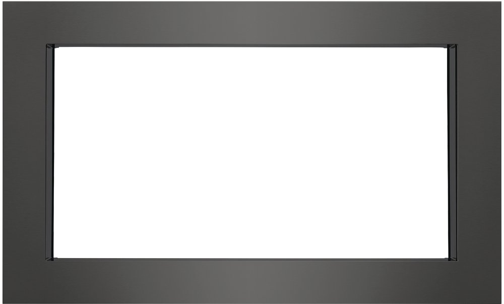 Frigidaire Gallery 30 Inch Microwave Trim Kit - Black Stainless Steel