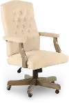 Henson Champagne Tufted Office Chair