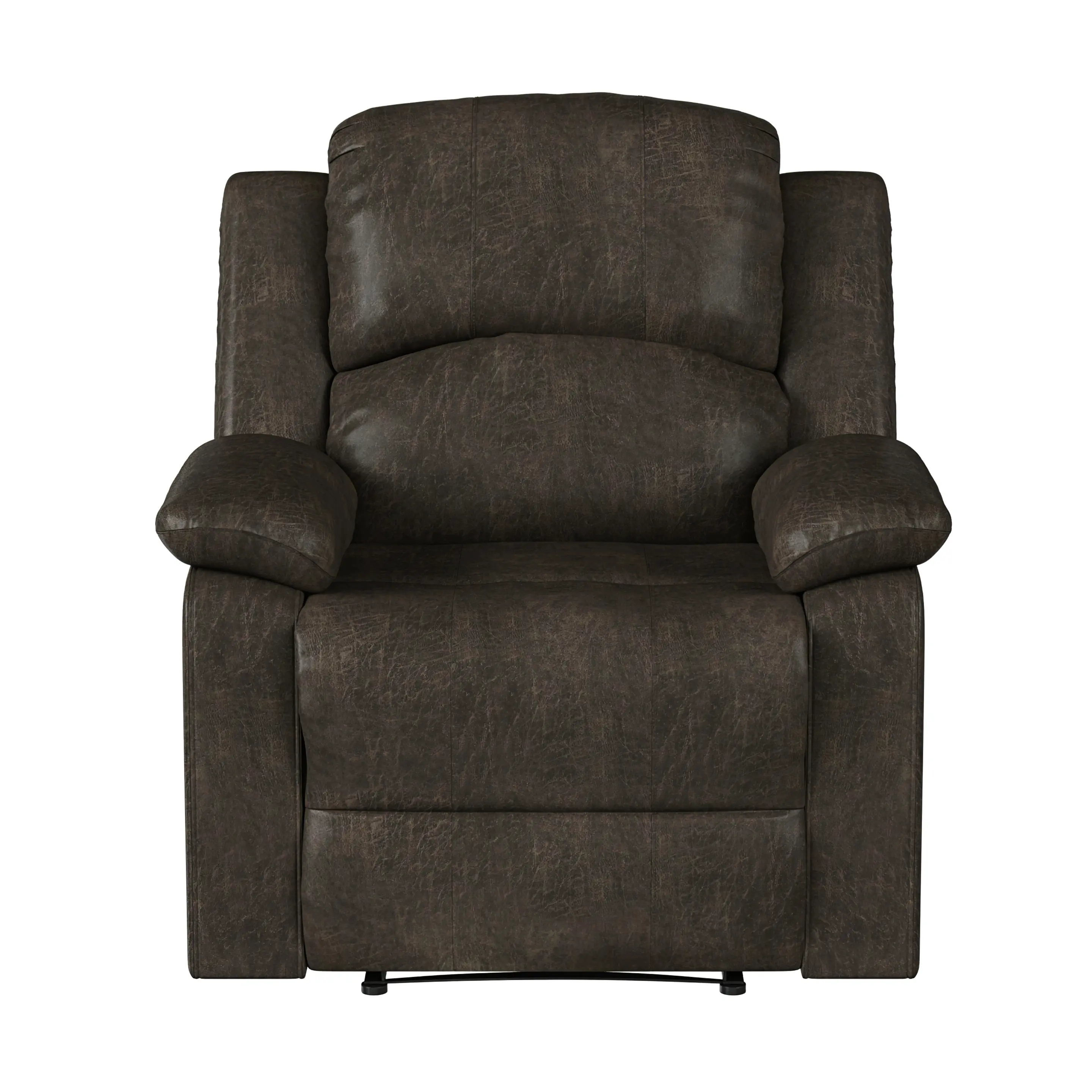 RC-DBYKU3008 Relax-A-Lounger Dayton Java Faux Leather Recliner-2