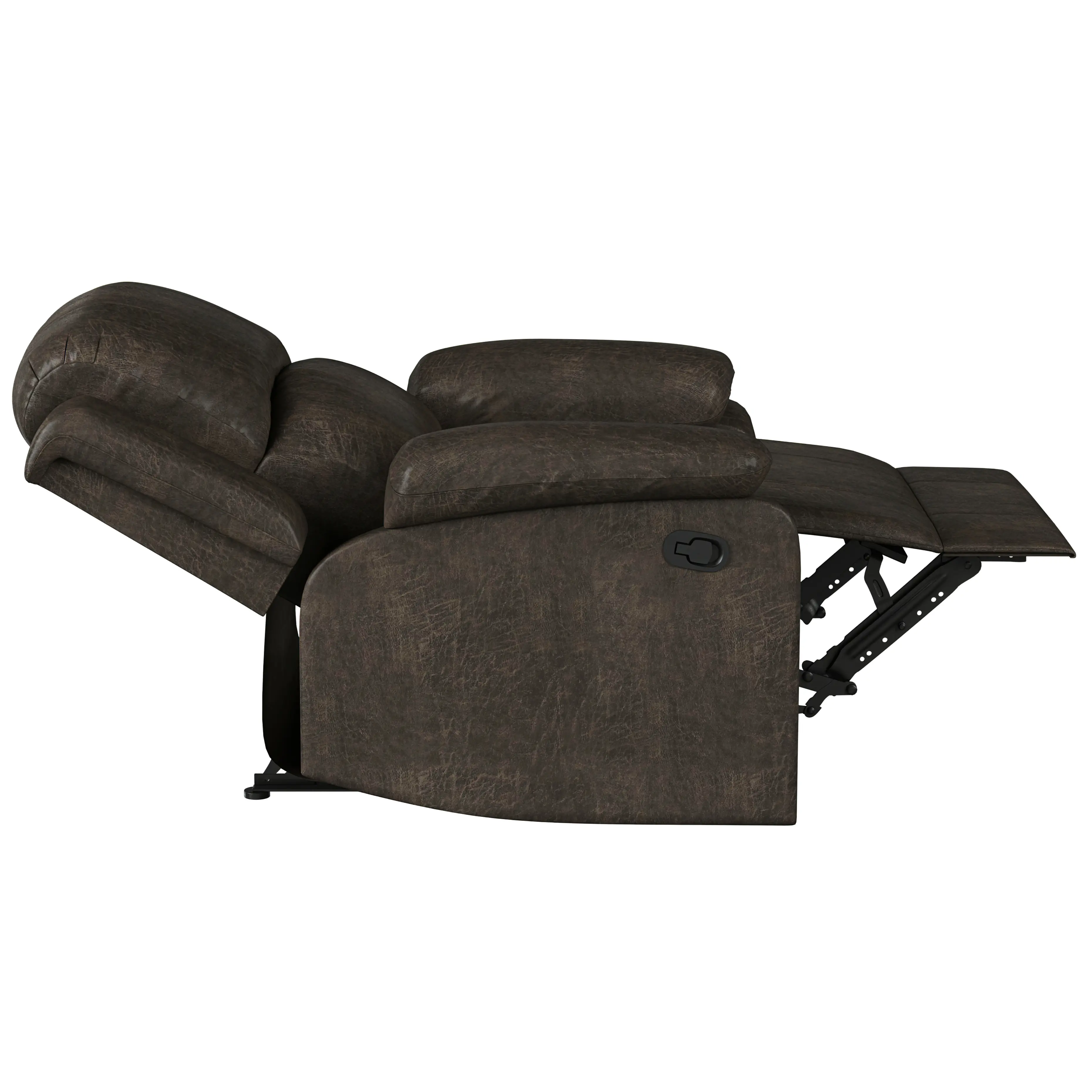 RC-DBYKU3008 Relax-A-Lounger Dayton Java Faux Leather Recliner-6