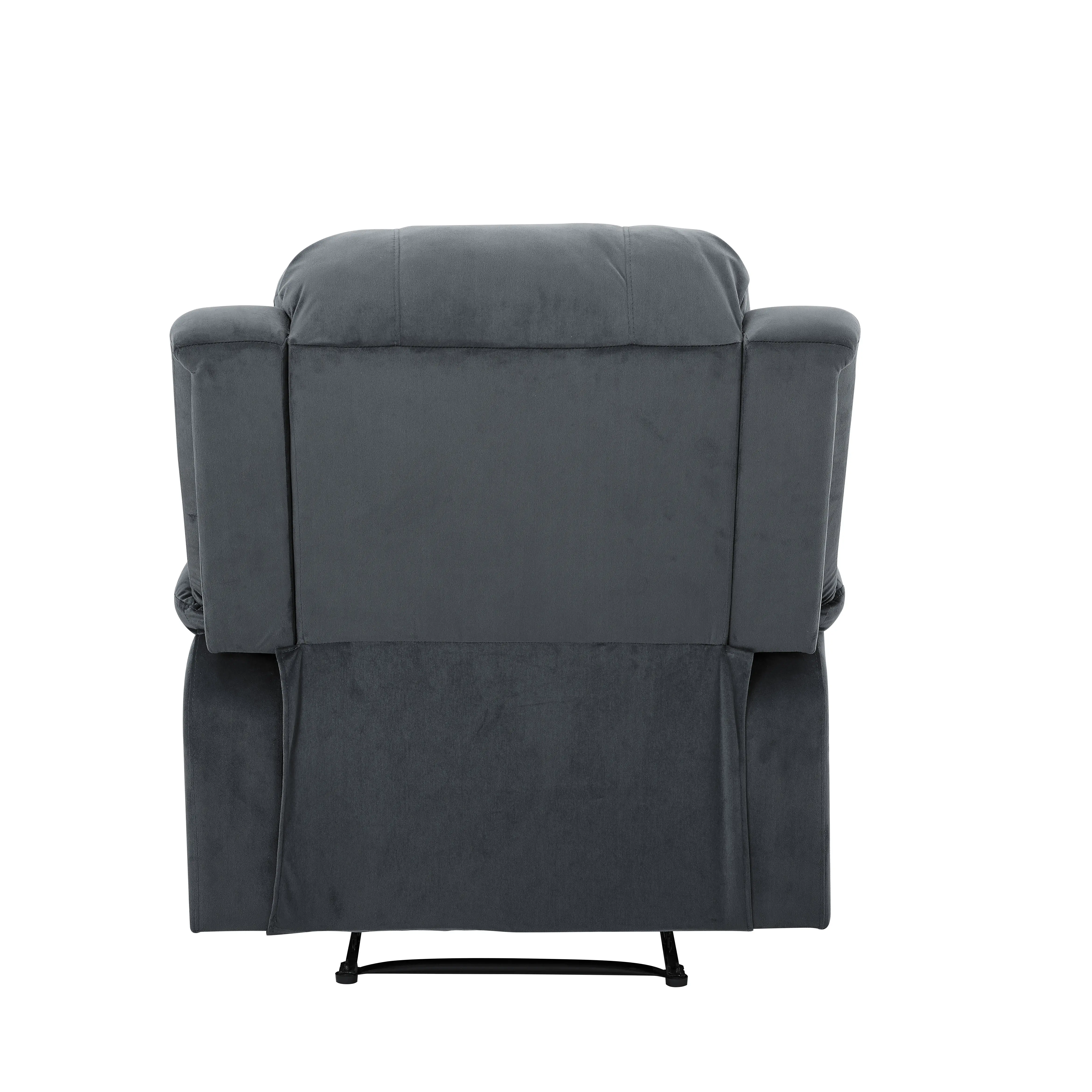 RC-DBYM2616 Relax-A-Lounger Dayton Gray Microfiber Recliner-6