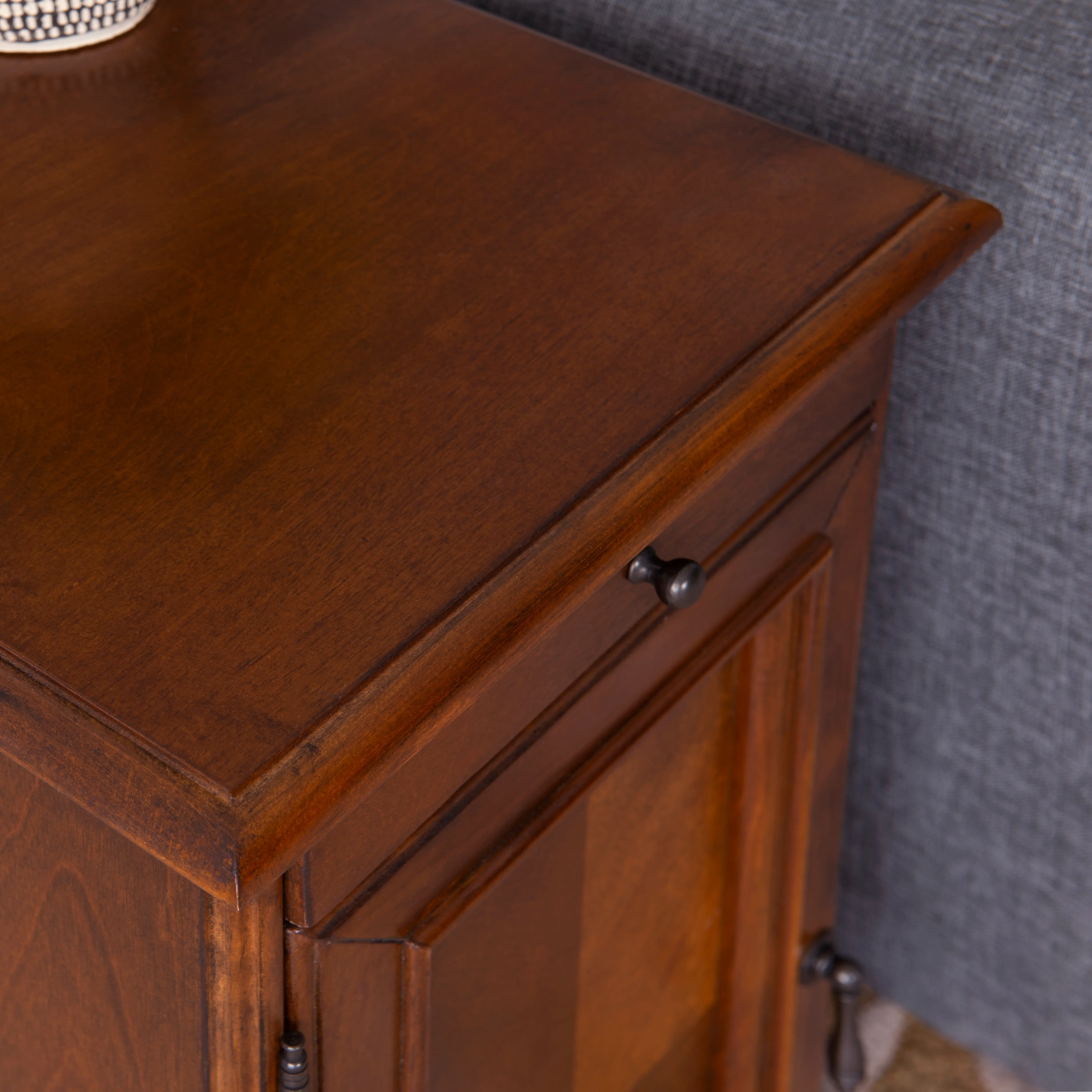 Butler Hazelnut Side table-3