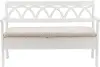 Winslett White Storage Bench