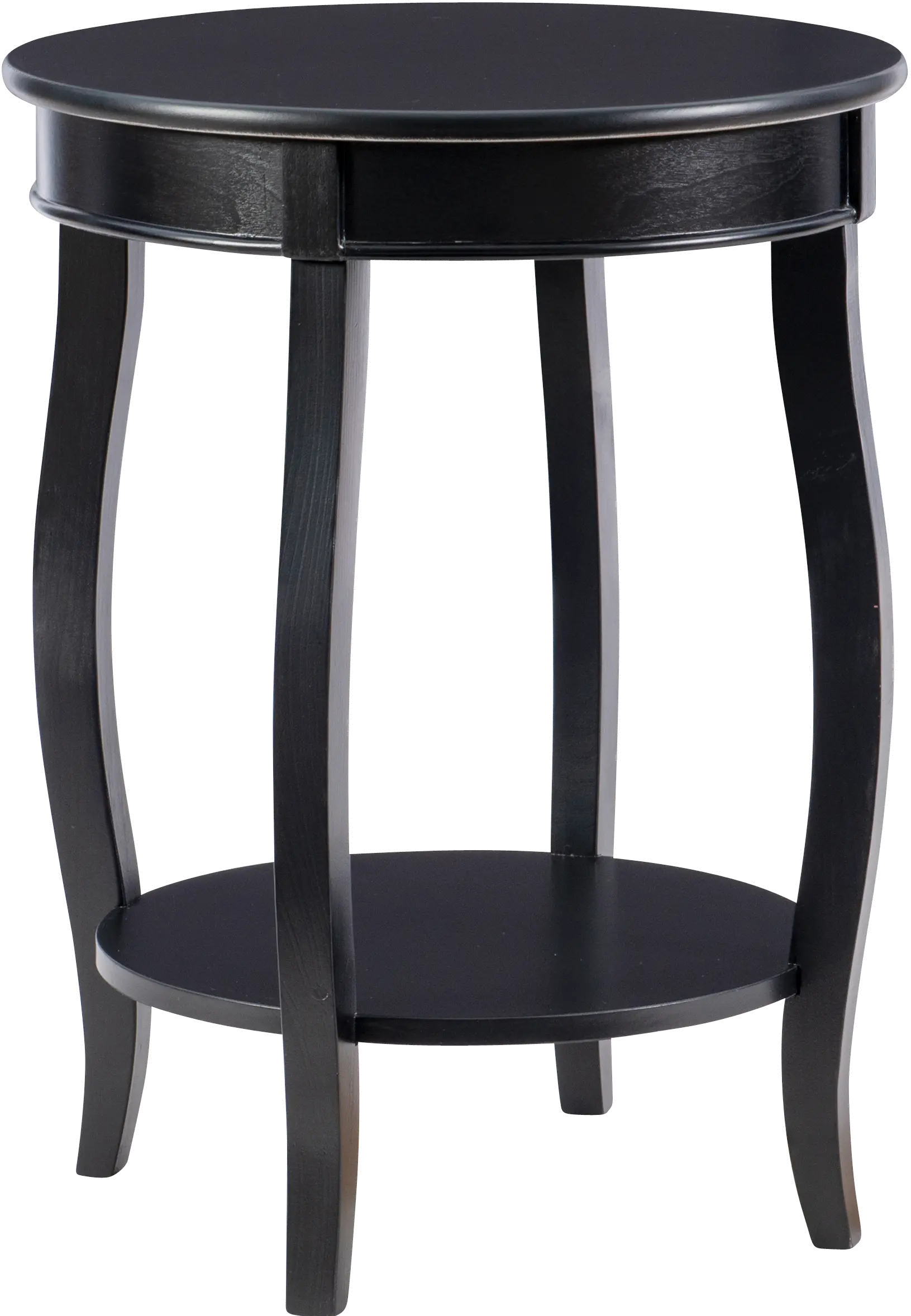 Rainbow Black End Table-1