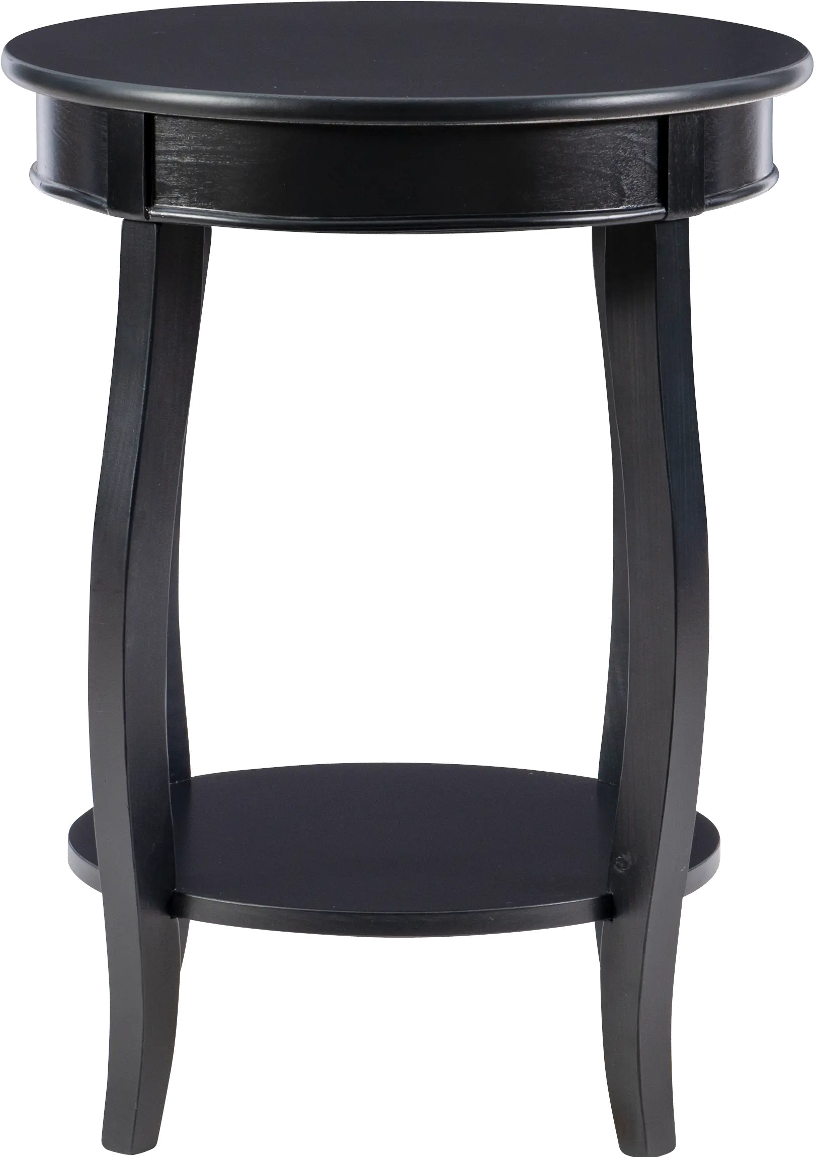 Rainbow Black End Table-3