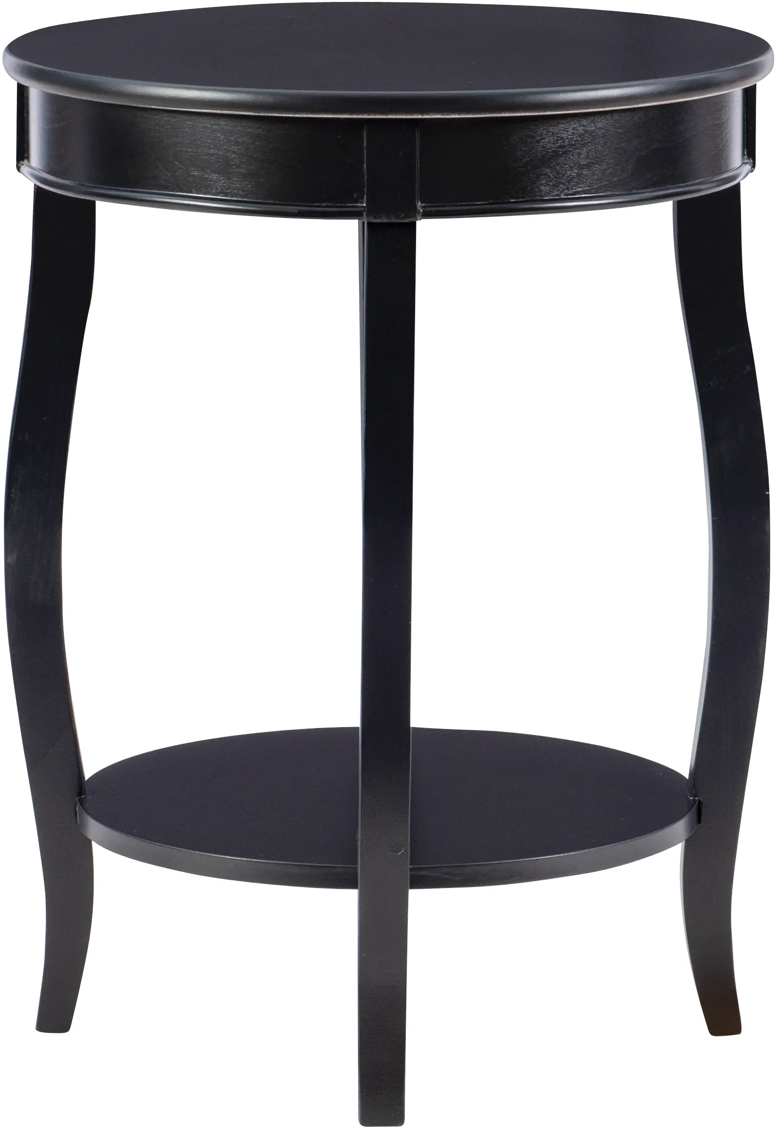 Rainbow Black End Table-4