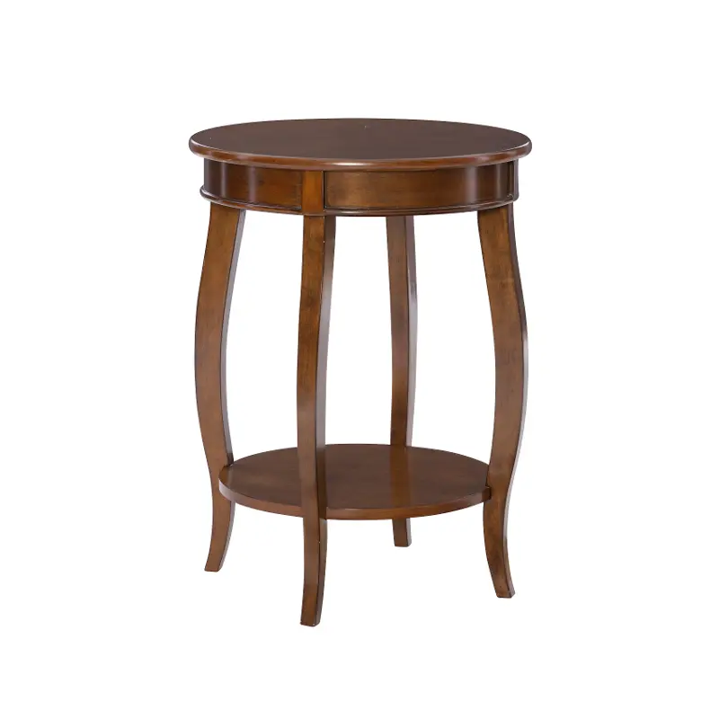 Rainbow Brown End Table