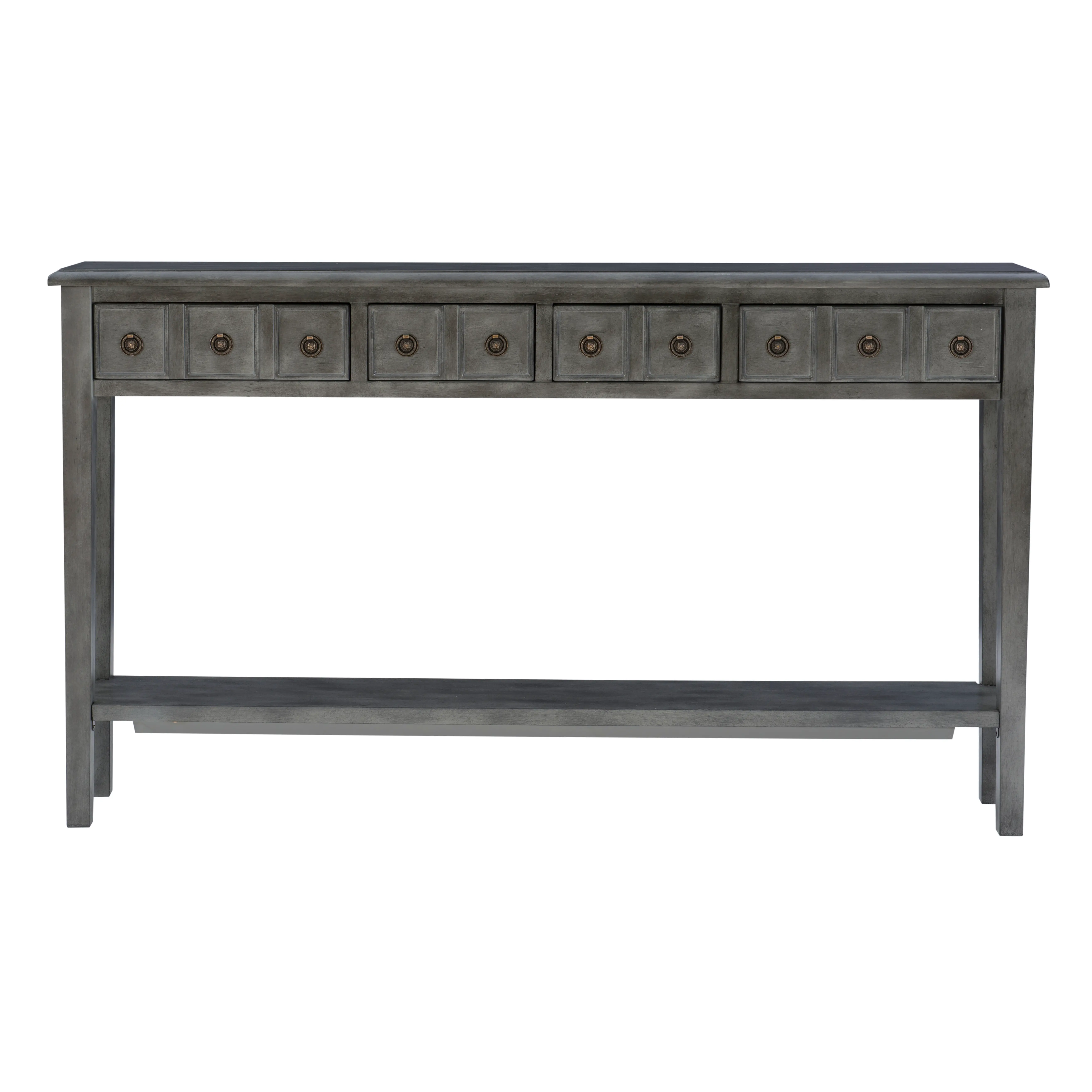 Sadie Gray Long Console Table-1