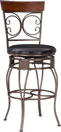 Bria Bronze Big and Tall Barstool