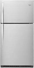 WRT541SZDM-SPECIAL Whirlpool 21 Cu Ft Top Freezer Refrigerator - Monochromatic Stainless Steel