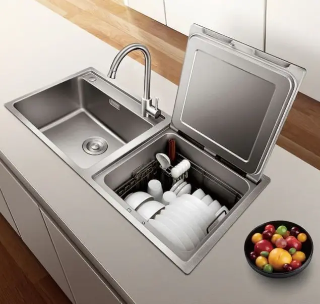 FOTILE 2-in-1 Counter-top Mounted Sink & Dishwasher-2