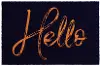 104752436 Canty Hello Black Doormat