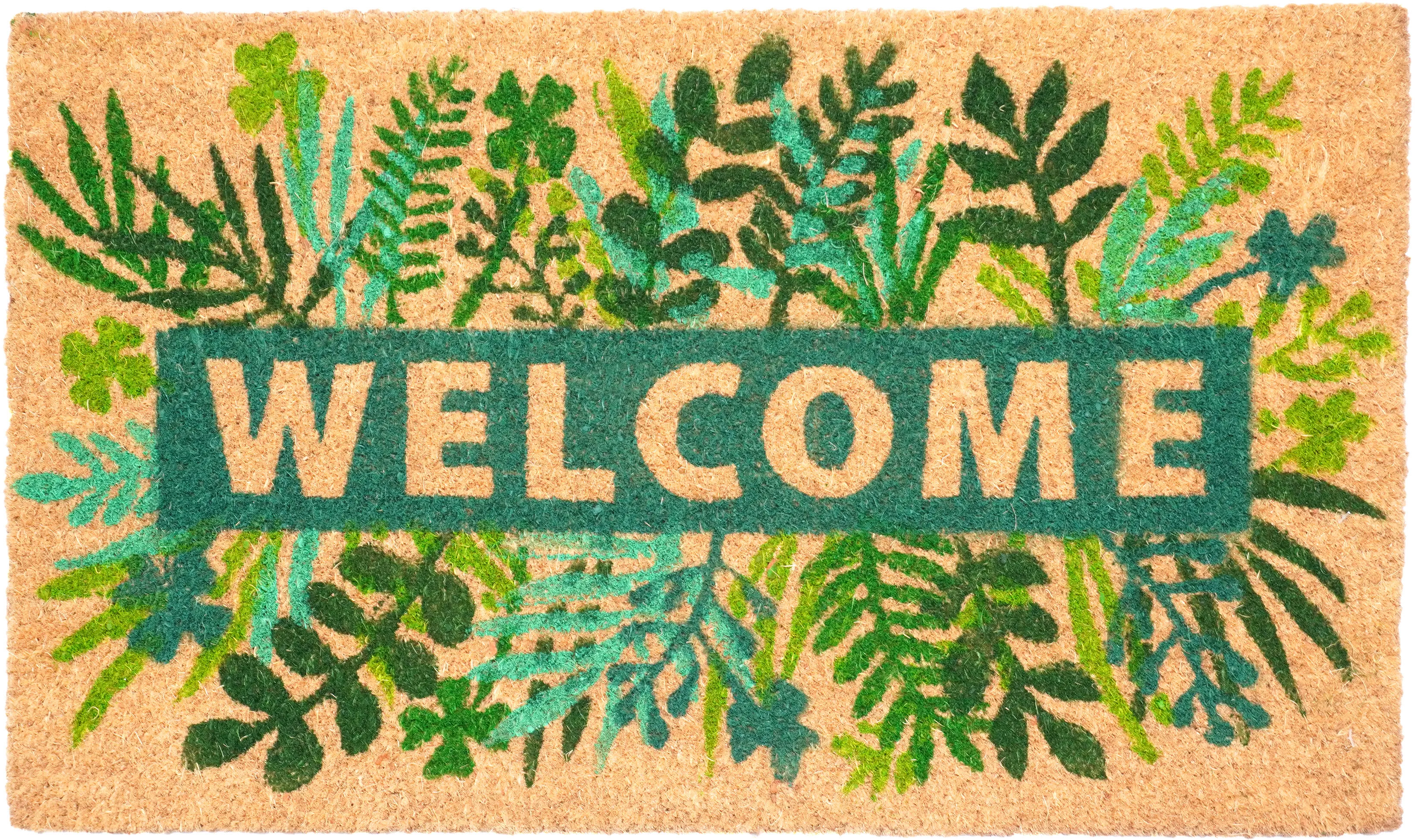 109211729 Fern Welcome Doormat-1