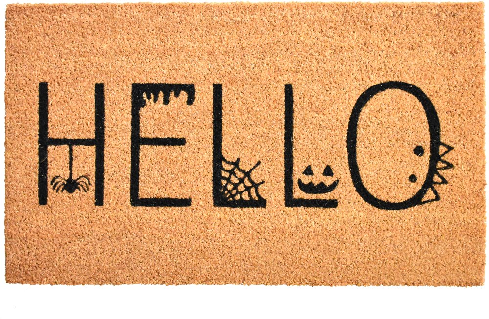 Spooky Hello Doormat