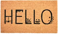 107181729 Spooky Hello Doormat