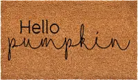 108461729 Hello Pumpkin Doormat