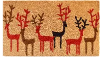 121081729 Oh Deer Christmas Doormat