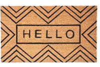 107612436 Chevron Hello Doormat