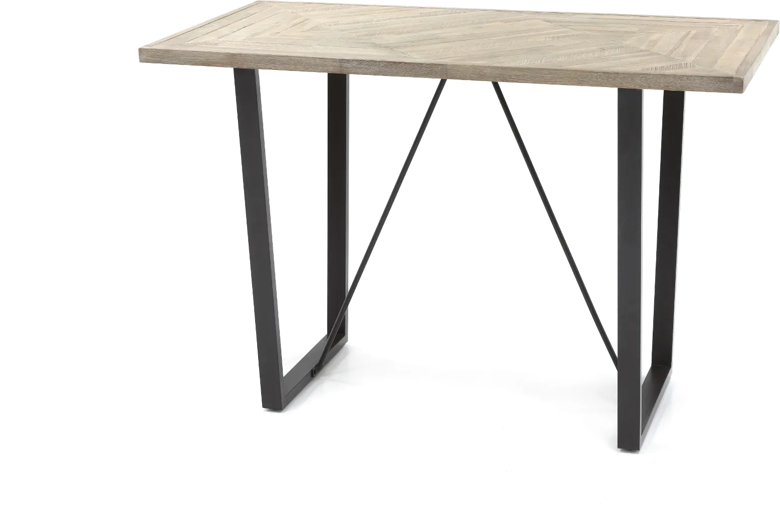 Luna Natural Bar Height Dining Table-5