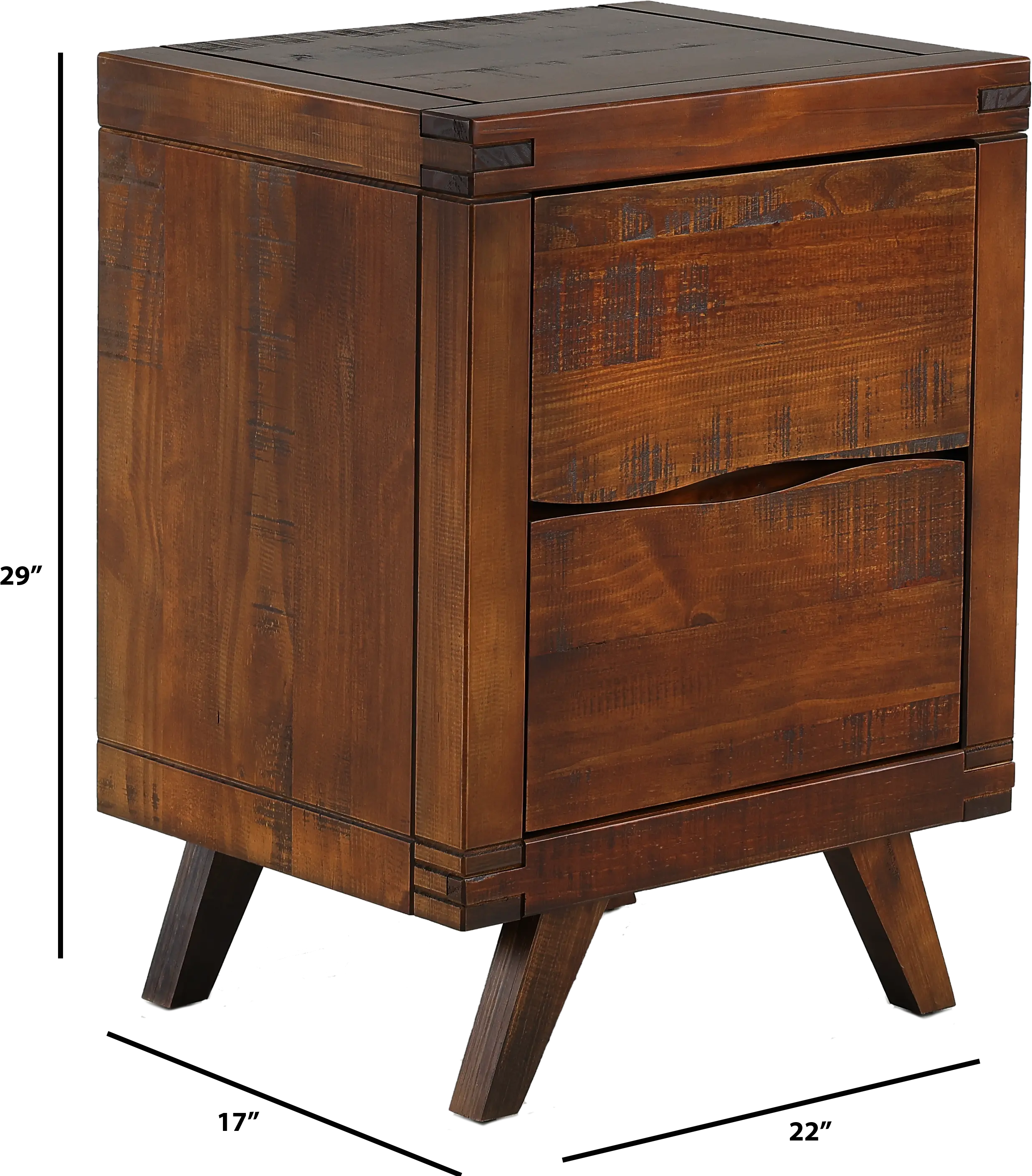 Pasco Brown Nightstand-3
