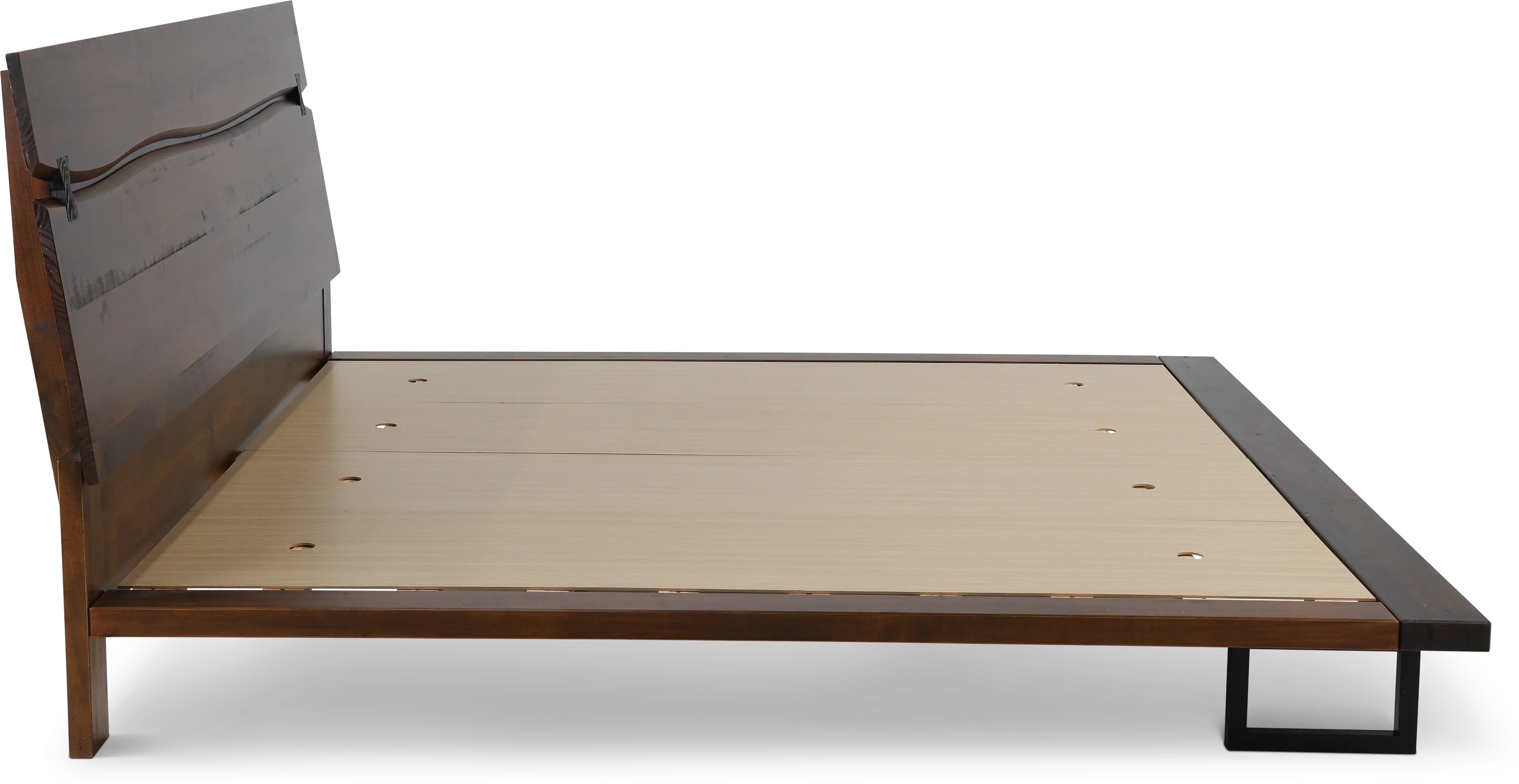 Pasco Brown Queen Platform Bed-18