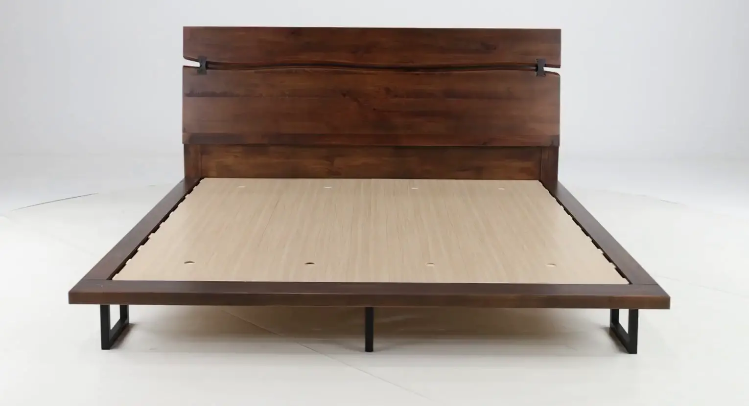 Pasco Brown Queen Platform Bed-6