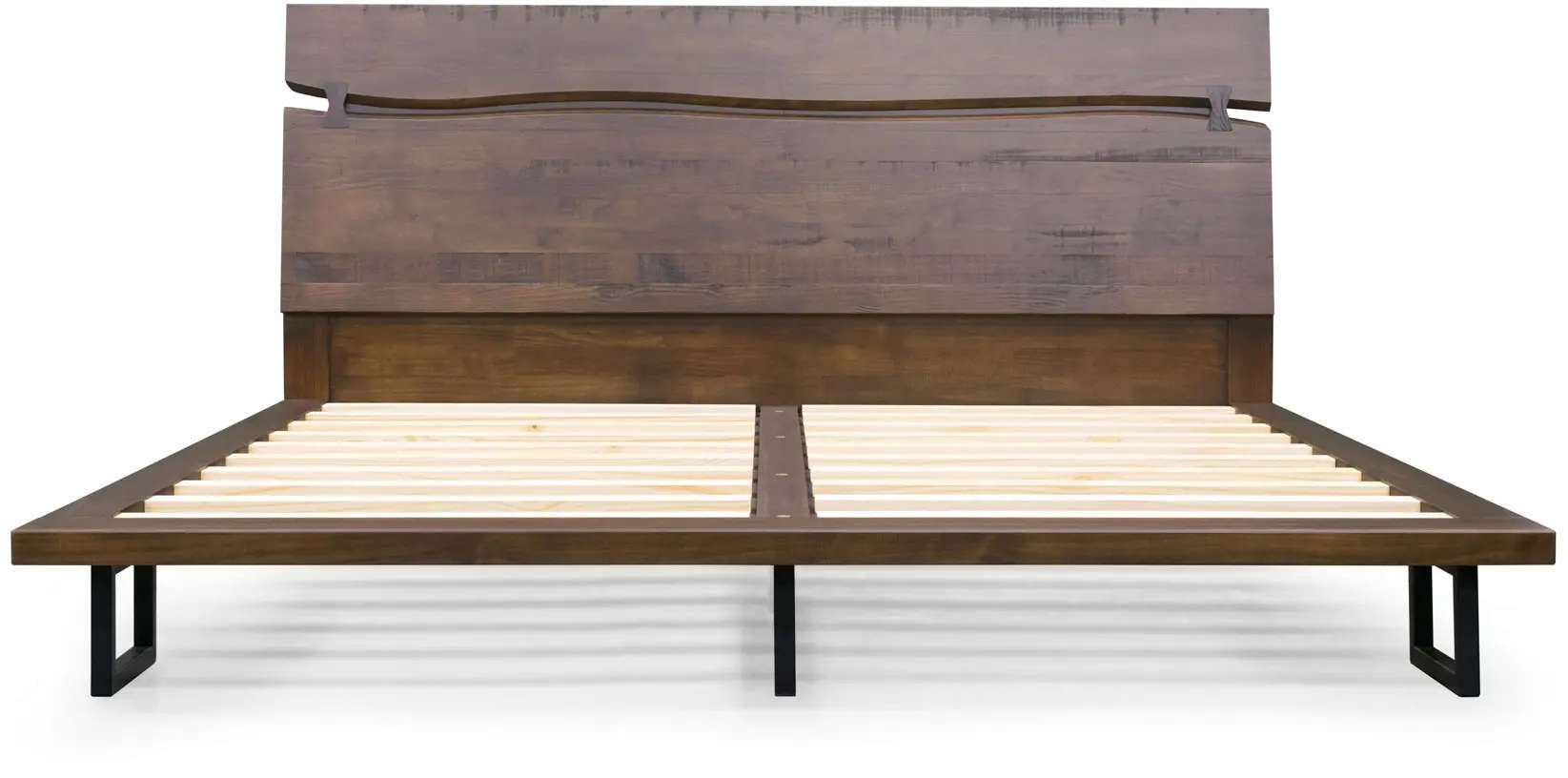 Pasco Brown Queen Platform Bed-8