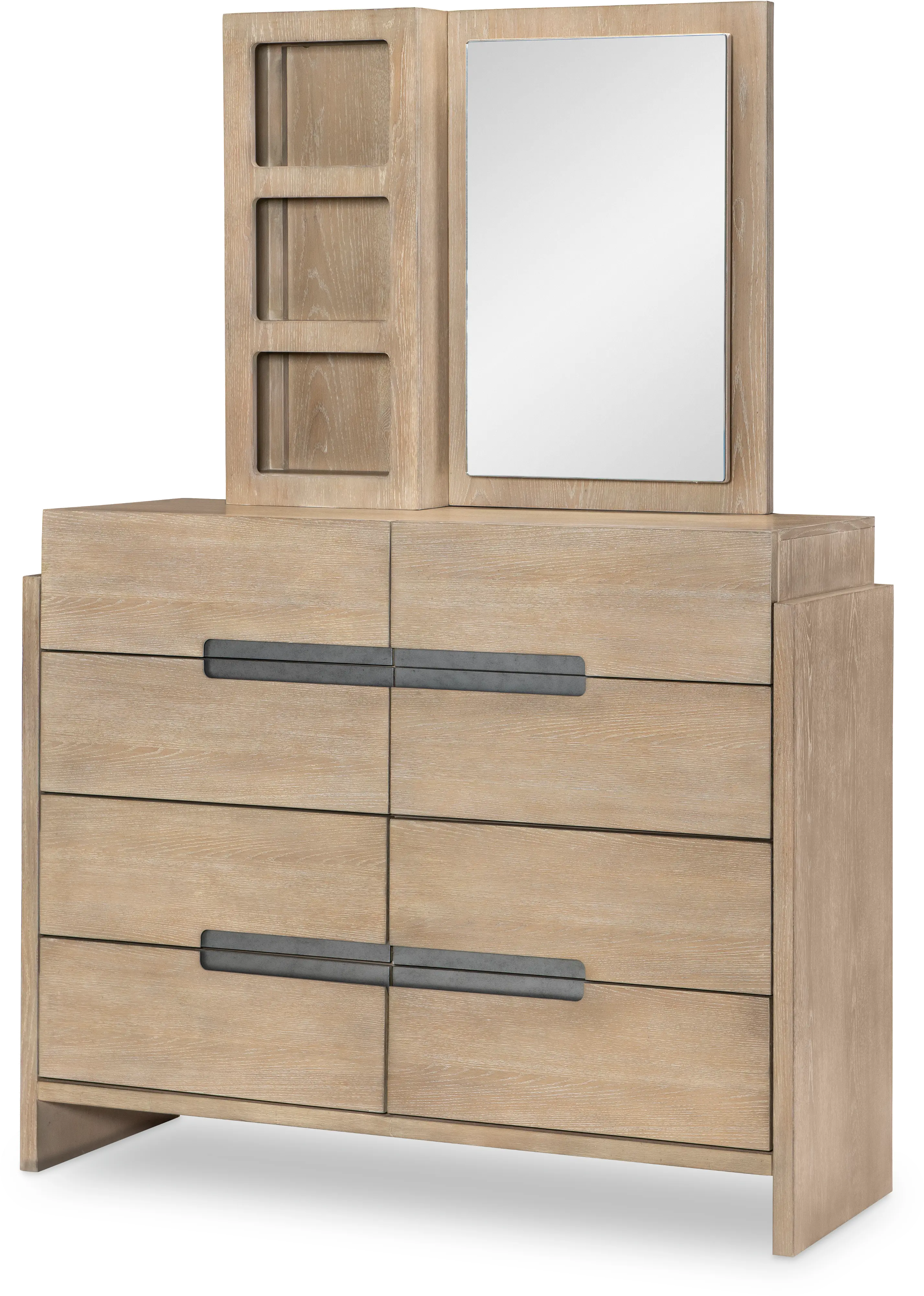 District Weathered Oak Dresser-3