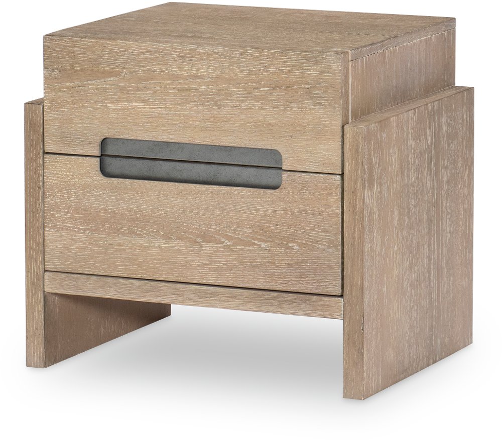 District Weathered Oak Nightstand