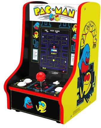 CCADE-1PL/PACMAN_5GM Arcade1Up Pac-Man Counter-Cade 1 Player With Lit Marque-1