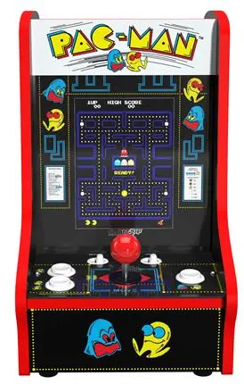 CCADE-1PL/PACMAN_5GM Arcade1Up Pac-Man Counter-Cade 1 Player With Lit Marque-2