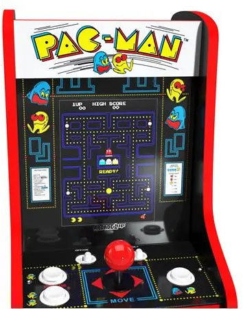 CCADE-1PL/PACMAN_5GM Arcade1Up Pac-Man Counter-Cade 1 Player With Lit Marque-3