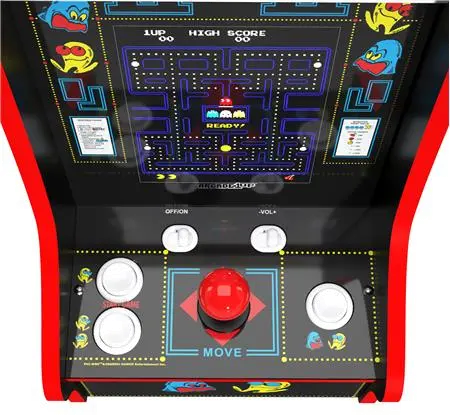 CCADE-1PL/PACMAN_5GM Arcade1Up Pac-Man Counter-Cade 1 Player With Lit Marque-4
