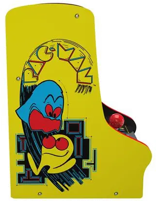 CCADE-1PL/PACMAN_5GM Arcade1Up Pac-Man Counter-Cade 1 Player With Lit Marque-5
