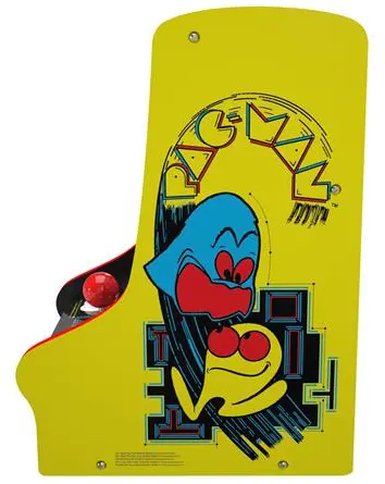 CCADE-1PL/PACMAN_5GM Arcade1Up Pac-Man Counter-Cade 1 Player With Lit Marque-6