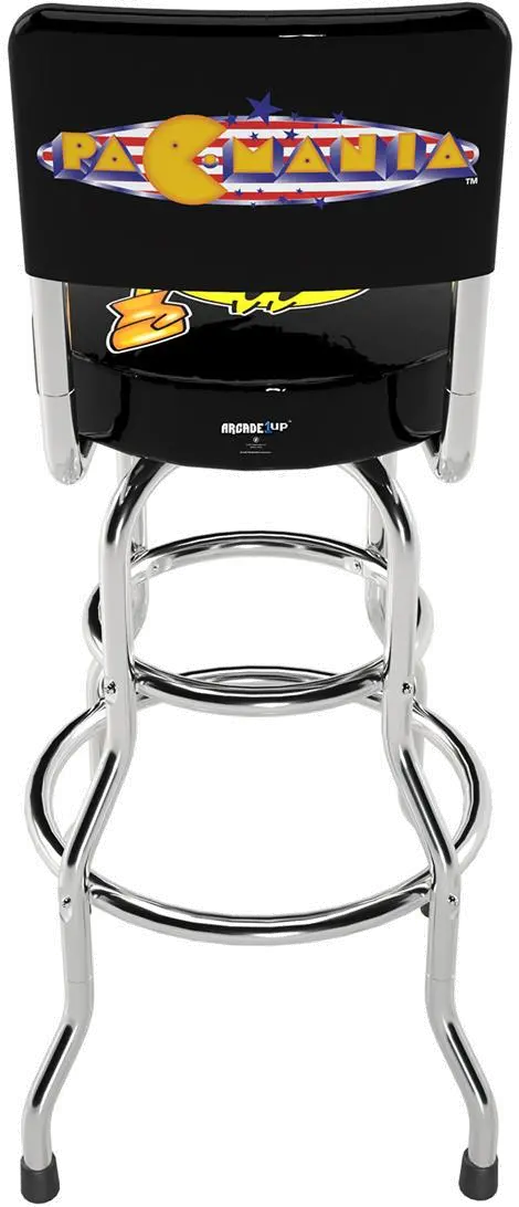 STOOL/PACMAN_SWIVEL Arcade1Up Pac-Mania Swivel High-Back Stool-3