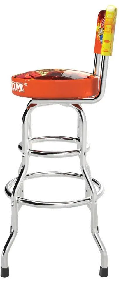 STOOL/SF_SWIVEL Arcade1up Street Fighter II Champion Edition: Capcom High-Back Pub Stool-4